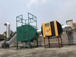 東鴻環(huán)境虎門注塑機(jī)廢氣處理項目完工，獲得客戶滿意好評！